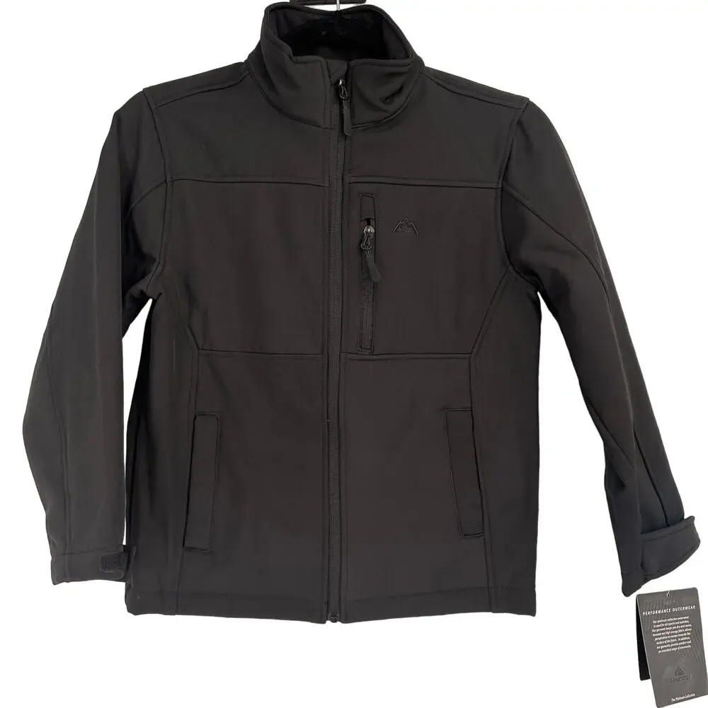 Snozu Black Boys Zip Up Jacket New with tags Size Small (8)